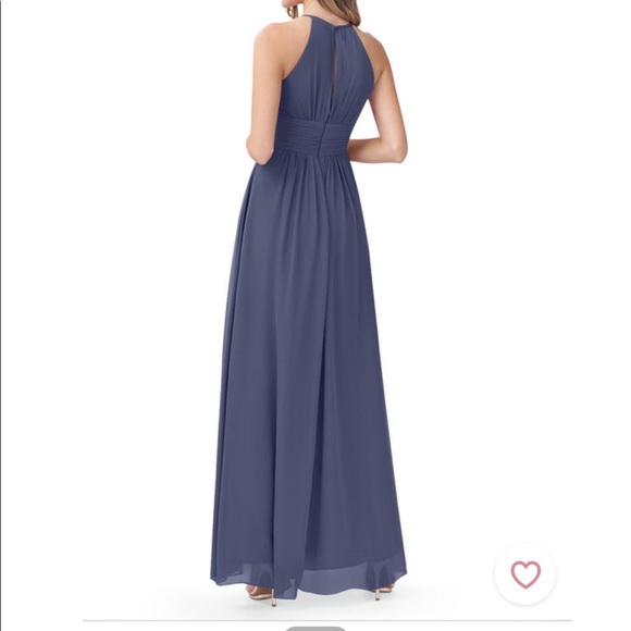 Bridesmaids dress in stormy blue - Picture 6 of 8
